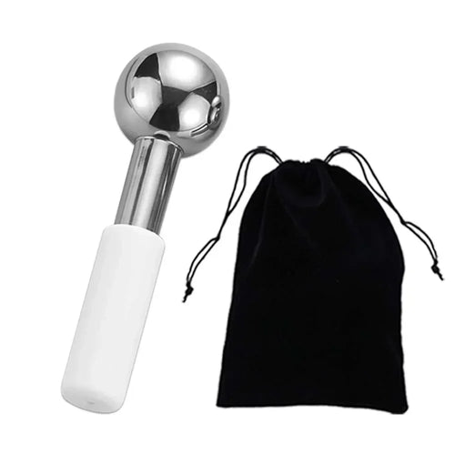 Stainless Steel Ice Globes Cooling Facial Sticks Beauty Spa Skin Care