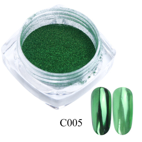 0.5g Nail Mirror Glitter Powder Metallic Color