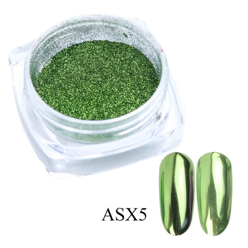 0.5g Nail Mirror Glitter Powder Metallic Color