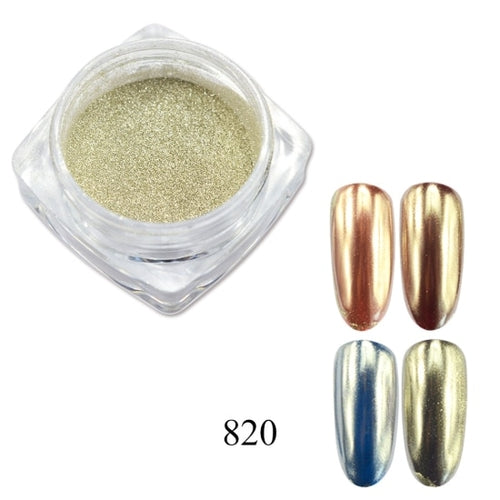 0.5g Nail Mirror Glitter Powder Metallic Color