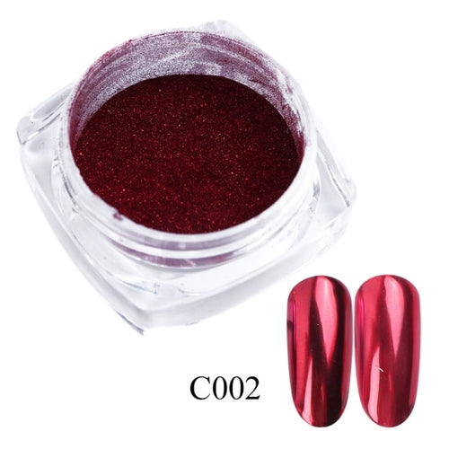 0.5g Nail Mirror Glitter Powder Metallic Color
