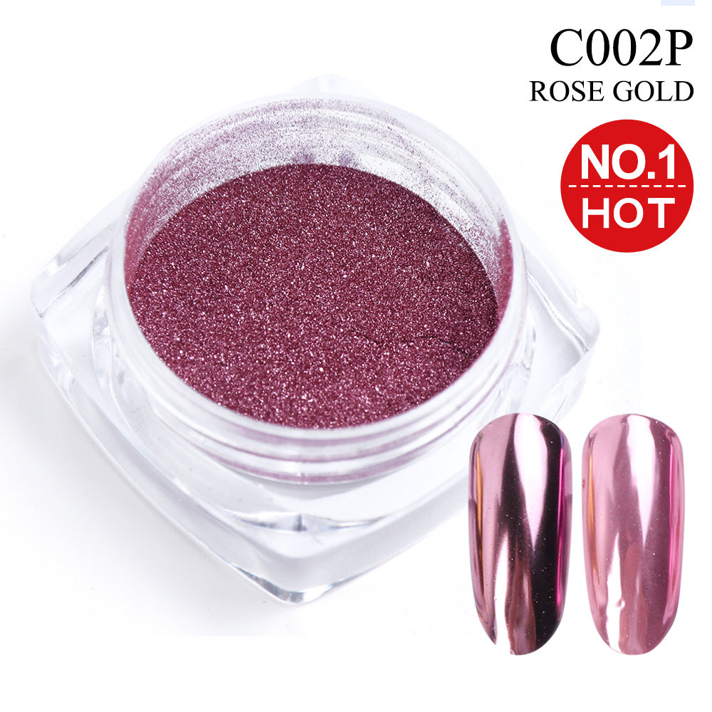 0.5g Nail Mirror Glitter Powder Metallic Color