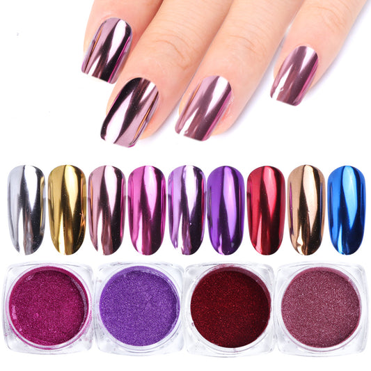 0.5g Nail Mirror Glitter Powder Metallic Color