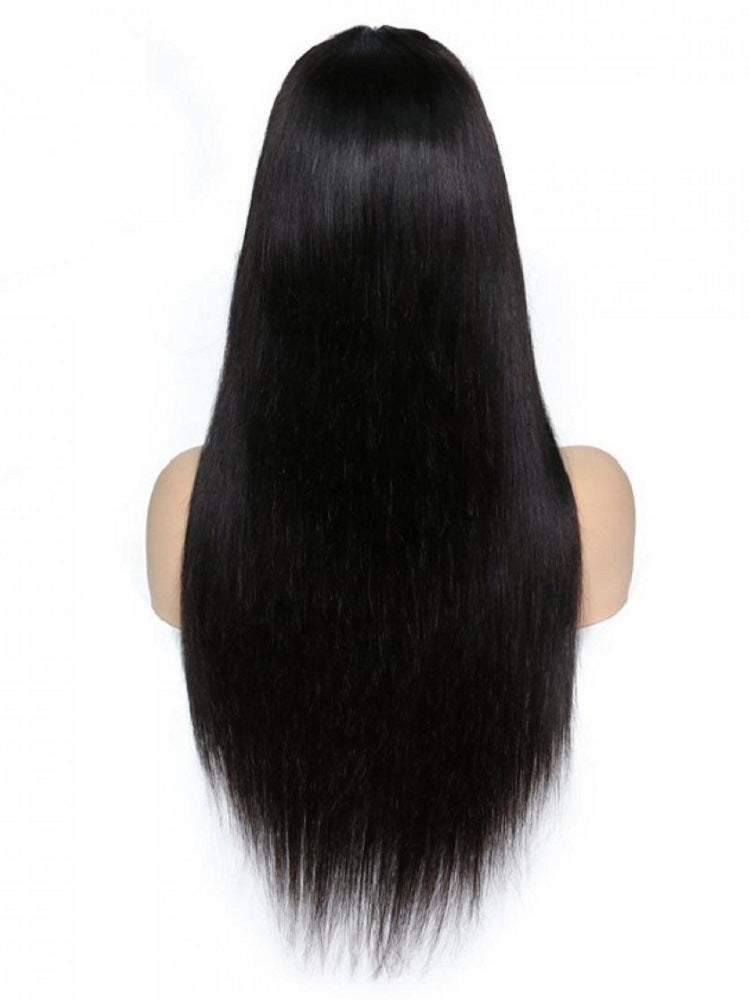 European And American Wigs, Real Hair Weaves, Natural Color, Smooth