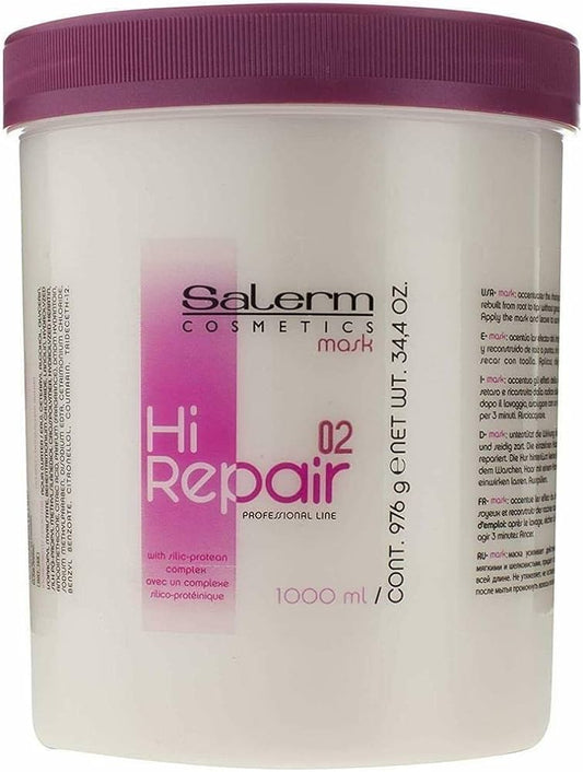 Salerm Hi Repair Mask With Silic Protein Complex 02, 34.4 Ounce