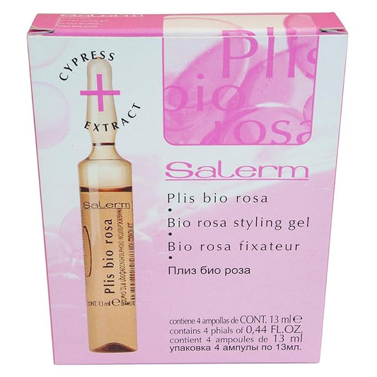 Salerm Bio Rosa Styling Gel - 4 phials 0.4 oz