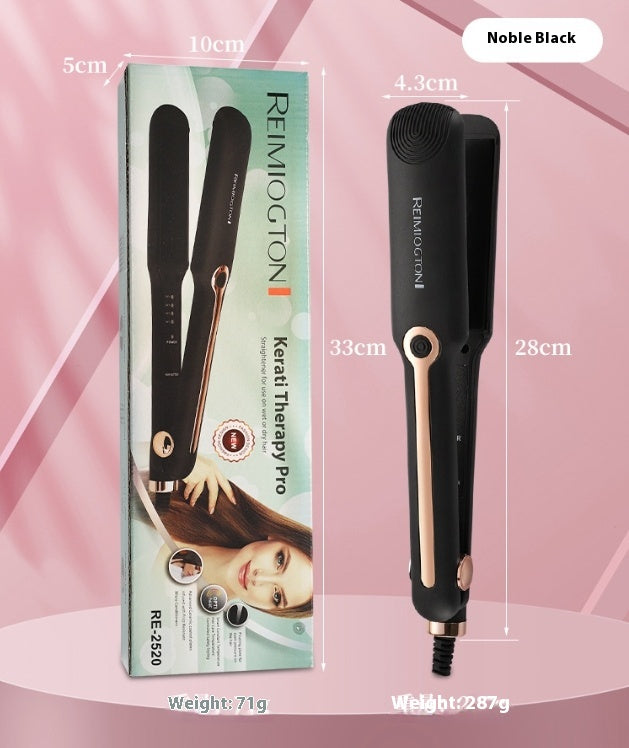 Multi-Function Compact Styler For Curling And Smoothing Hair