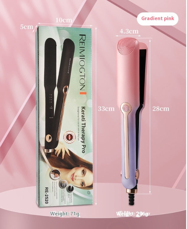 Multi-Function Compact Styler For Curling And Smoothing Hair