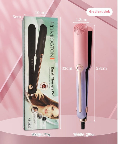 Multi-Function Compact Styler For Curling And Smoothing Hair