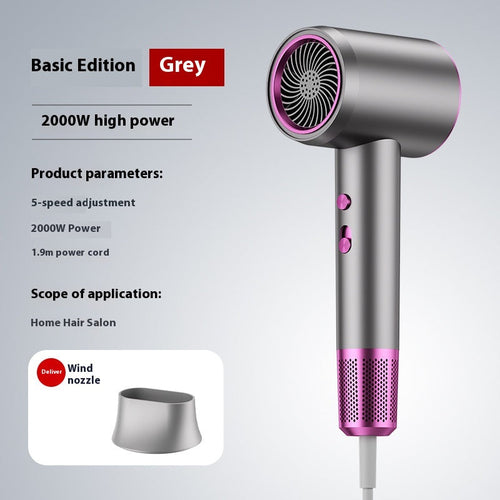 Compact Blow Dryer Salon Grade Ionic Styling Tool Fast Drying High