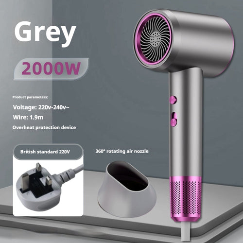 Compact Blow Dryer Salon Grade Ionic Styling Tool Fast Drying High