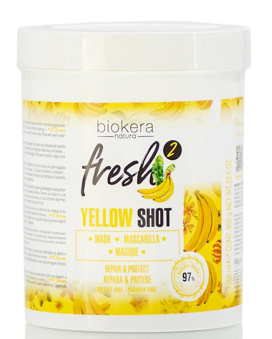 Biokera Fresh yellow shot Maske