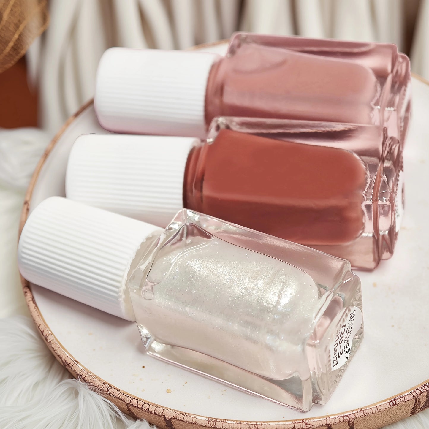 V20 Moon And Sixpence Set of 3 No-Bake Water-Based Nail Polishe Easy