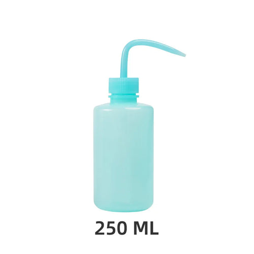 250/500ml Eyelash Cleaning Washing Bottle Curved Spout Cleaner