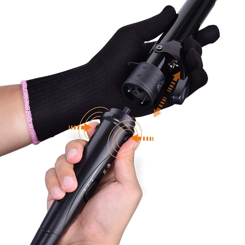 Curling Iron 3 In 1  Professional Instant Heat Up  Wand Set with 3