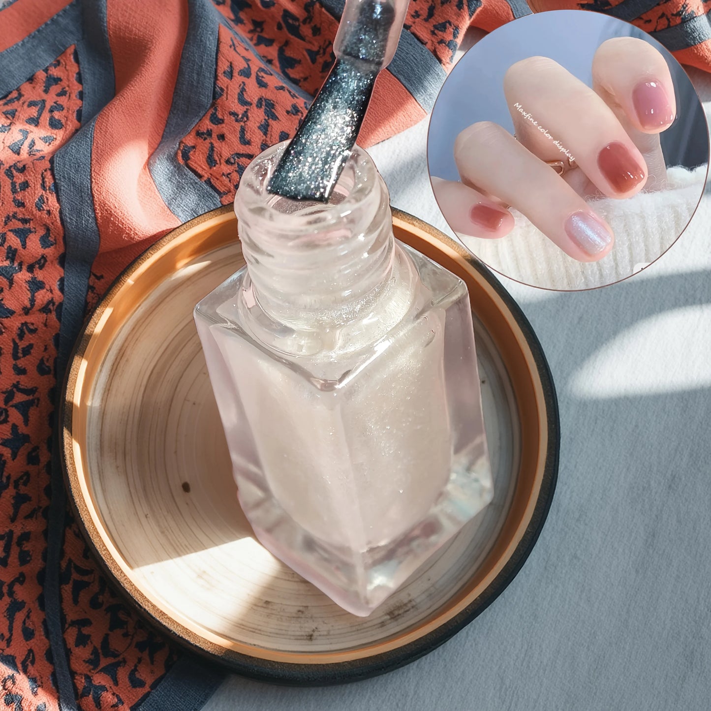 V20 Moon And Sixpence Set of 3 No-Bake Water-Based Nail Polishe Easy