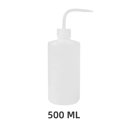 250/500ml Eyelash Cleaning Washing Bottle Curved Spout Cleaner