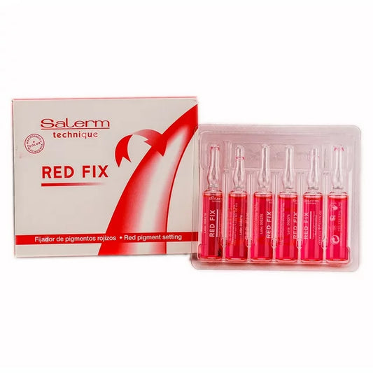 Salerm Technique Red Fix Treatment (12 Vial x 0.17 oz)