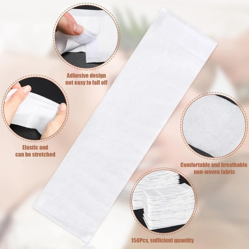 10/50/100pcs Disposable SPA Facial Headbands White Facial Esthetician