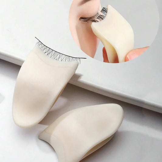 Eyelash Tweezers False Eyelashes Aid Plastic Makeup Tool No Pattern