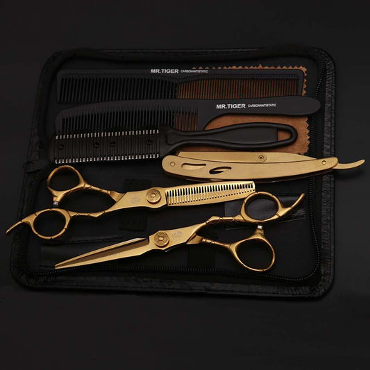 6.0 Professional Sharp Blade Hair Cutting Scissor Makas Barber Shears